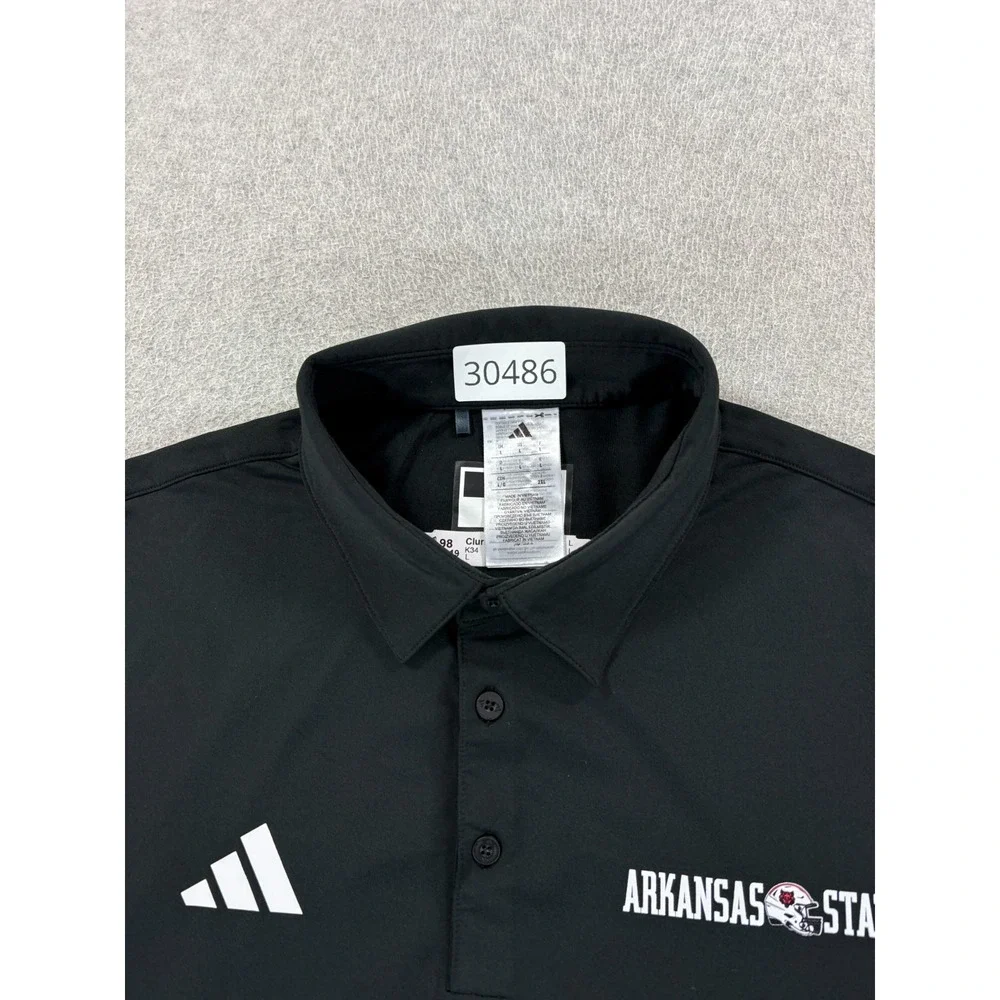 Arkansas State Red Wolves Authentic Team Issue Football Polo Shirt (Men's Large)